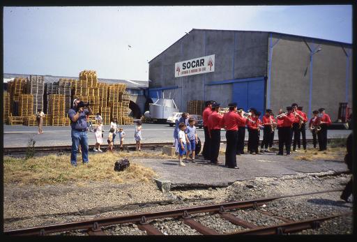 Voyage inaugural du petit train du Puy-du-Fou, 1er juin 1985